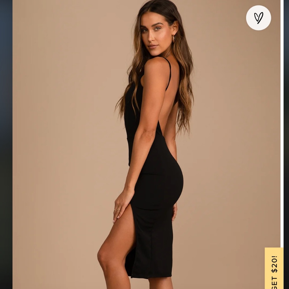 Backless Bodycon Dress | NWT